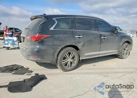 2019 Infiniti Qx60 Luxe z USA, uszkodzony, nr VIN 5N1DL0MN8KC559761